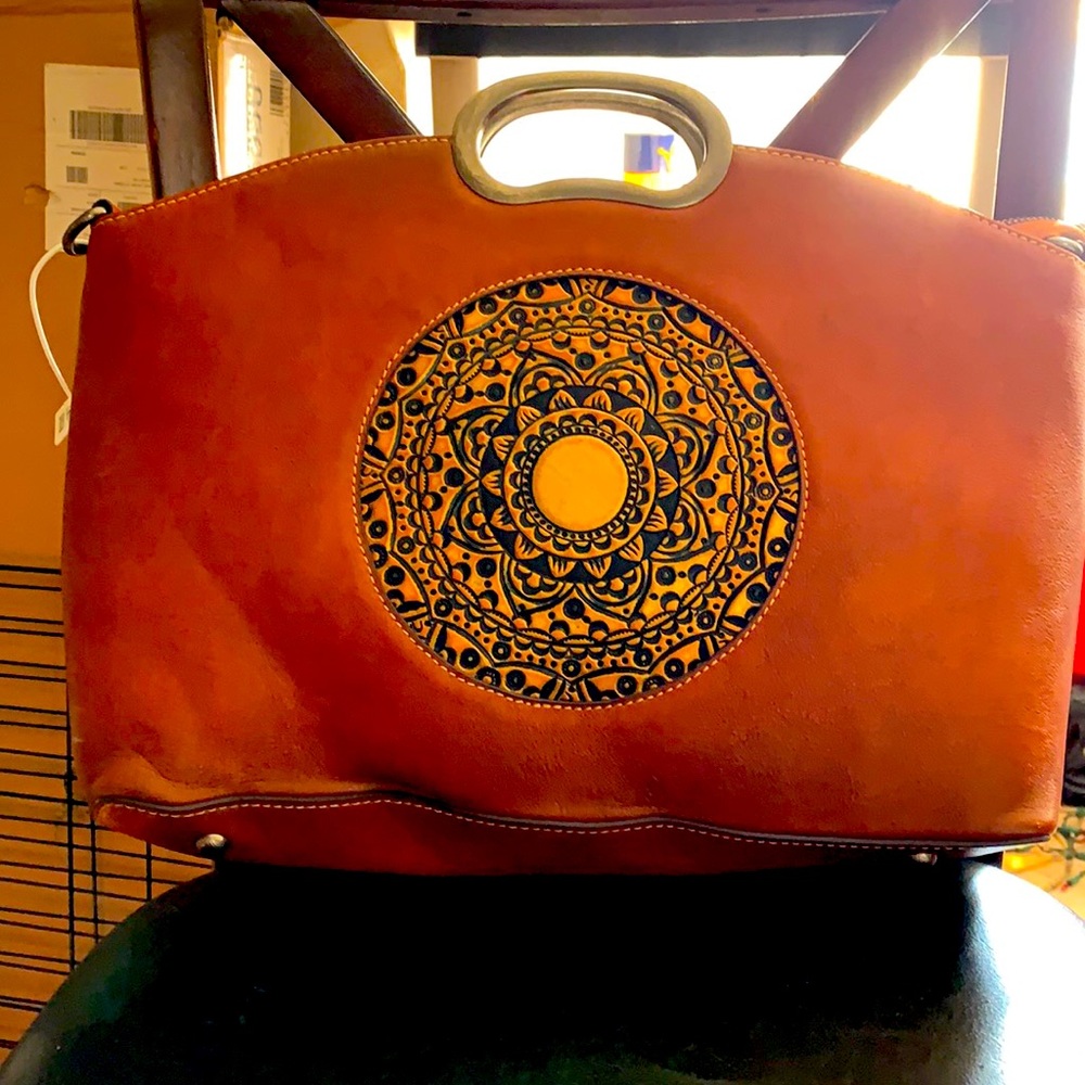 Sold Brand new never used leather purse